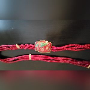 Red Vintage Belt